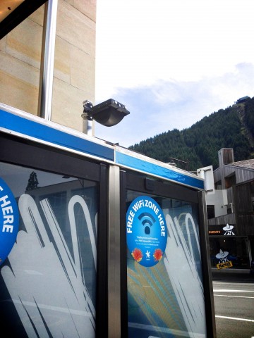 Wifi-Ausrüstung in Neuseeland